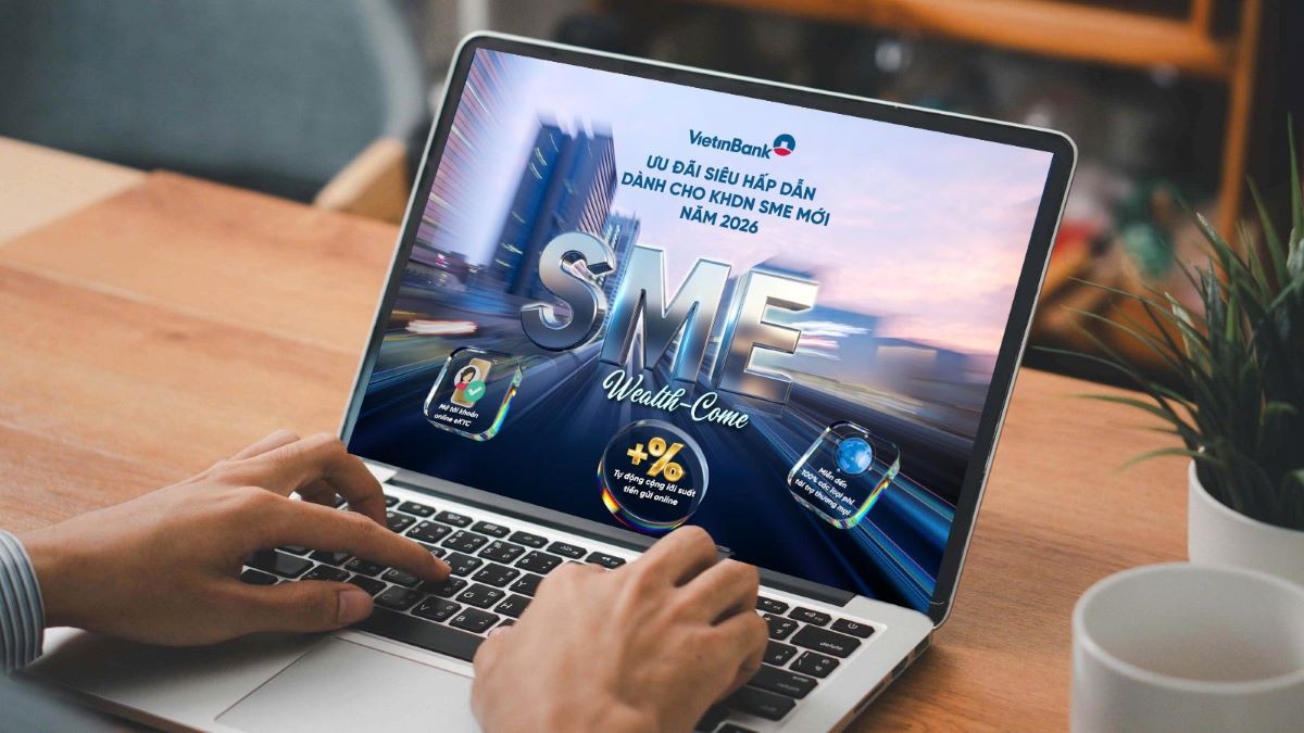Bùng nổ ưu đãi lớn dành cho DN SME mới tại VietinBank