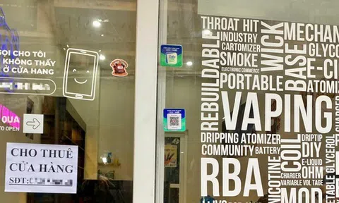 Cấm thuốc lá điện tử từ 1/1/2025: Nhiều cửa hàng đóng cửa