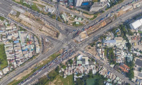 Toàn cảnh nút giao hiện đại nhất TP.HCM sau hơn 2 năm thi công