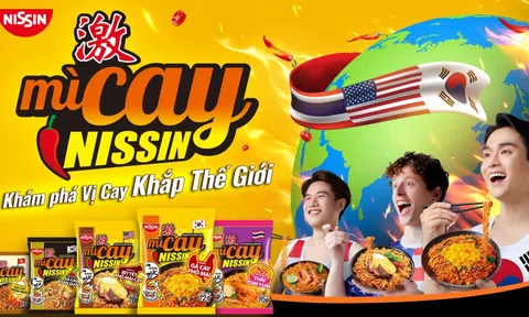Mì cay Nissin có định vị thương hiệu mới