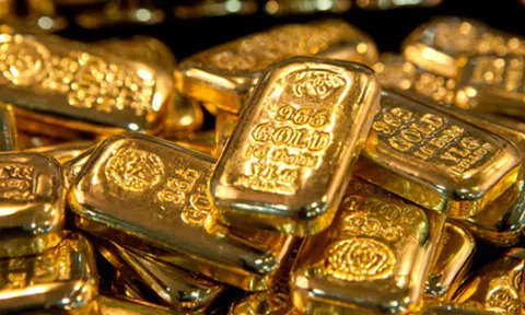 Giá vàng quốc tế đang rất sát giá trong nước