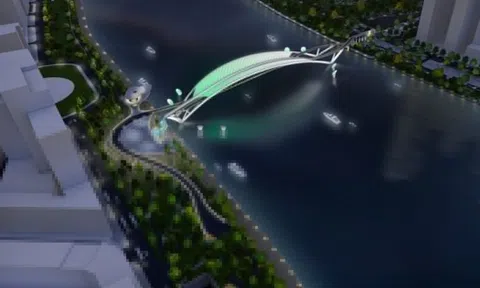 Chốt ngày khởi công cầu đi bộ nghìn tỷ qua sông Sài Gòn