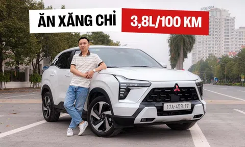 Chủ xe Mitsubishi Xforce Ultimate: ‘Có lúc ăn xăng 3,8L/100km, có điểm chê nhưng được hãng khắc phục free’