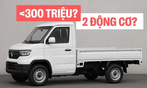 Dự đoán xe tải điện VinFast: Giá dưới 300 triệu đồng thì 'Su cóc đắp chiếu', đầu VF 3 nhưng chạy như VF 5 với 2 động cơ?