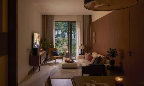 Căn hộ 110 m2 tại TP.HCM kết hợp nét đẹp xưa - nay