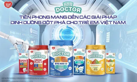LOF 'bắt tay' đối tác New Zealand phát triển sản phẩm sữa công thức Kun Doctor