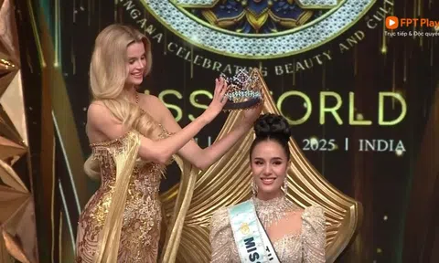 Người đẹp Thái Lan Opal Suchata đăng quang Miss World 2025