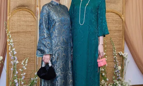 Phong cách đồng điệu của á hậu Tú Anh và mẹ