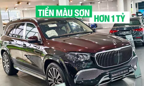 Cận cảnh Mercedes-Maybach GLS 480 hiếm ở đại lý: Riêng tiền chọn màu sơn thừa mua Mazda CX-5 bản cao nhất