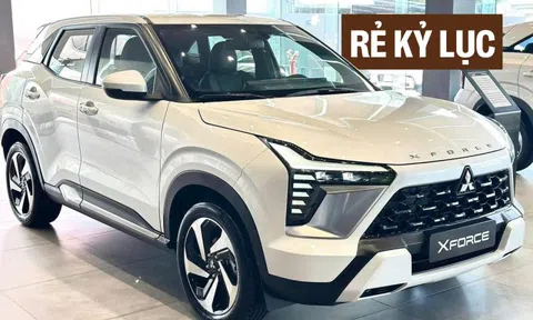 Mitsubishi Xforce giảm phí lăn bánh hơn 70 triệu đồng tại đại lý: Bản ‘base’ thực tế còn gần 540 triệu, ‘phả hơi nóng’ lên Creta vừa ra mắt