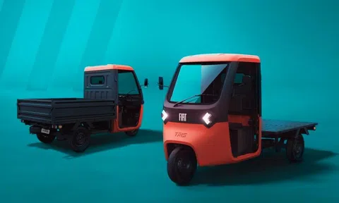 "Tân binh" xe tải điện siêu mini: Thiết kế độc lạ, chạy 90km/1 lần sạc, tải trọng 540kg