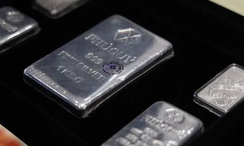 Giá bạc trong nước bật tăng trở lại