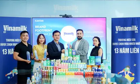 Vinamilk có 5 nhãn hàng thuộc top 10 thương hiệu sữa được chọn mua nhiều nhất