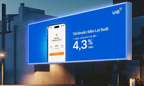 Siêu Lợi Suất VIB: Đánh thức dòng tiền bởi lợi suất cao, tính linh hoạt và khơi dậy thói quen tài chính hiện đại