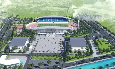 Vài tháng nữa, sát Hà Nội sẽ thêm một sân vận động 5.500 chỗ