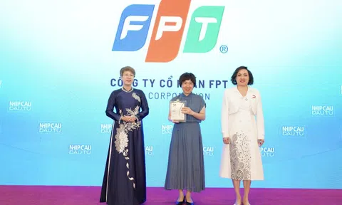 FPT được vinh danh Top 50 doanh nghiệp phát triển bền vững tiêu biểu