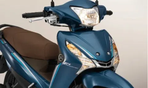 Xe số Yamaha 'ngon, bổ, tiết kiệm' chỉ 1,64L/100 km có màu mới bắt mắt, giá bán hấp dẫn khách Việt