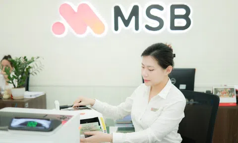 MSB ghi nhận LNTT 1.631 tỷ đồng trong quý 1, thu nhập từ dịch vụ tăng trưởng mạnh