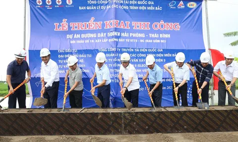 Khởi công dự án đường dây 500kV Hải Phòng – Thái Bình