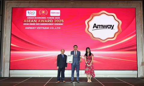 Amway Việt Nam: Khẳng định uy tín và vị thế hàng đầu trong Top 5 doanh nghiệp tiêu biểu ASEAN