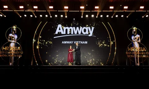 Amway Việt Nam tiếp tục nhận giải thưởng 'Nơi làm việc tốt nhất châu Á 2025'