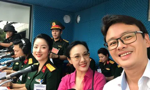 BTV Hoài Anh VTV hé lộ tổ thuyết minh cho ngày Quốc khánh 2/9