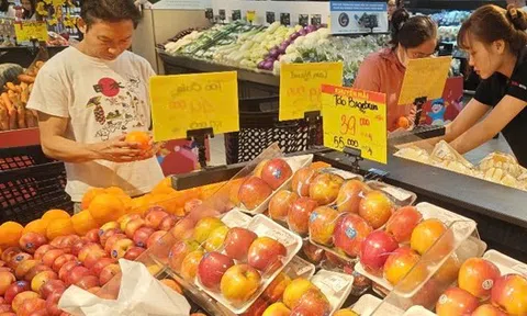 Giật mình với giá táo nhập khẩu, chỉ còn 20.000 - 30.000 đồng/kg