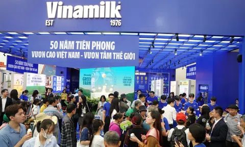 Vinamilk tạo điểm nhấn tại Triển lãm '80 năm Hành trình Độc lập - Tự do - Hạnh phúc'