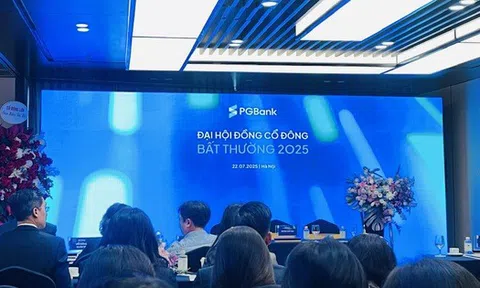 Đại hội cổ đông bất thường PGBank: Chủ tịch chia sẻ về mục tiêu mua lại công ty chứng khoán, bầu nhân sự từ Tập đoàn Thành Công vào HĐQT và BKS