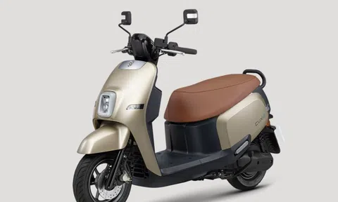 Xe máy điện mới của Yamaha chính thức ra mắt: Có 2 pin kép, chạy tối đa 83 km