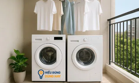 Máy giặt sấy 2 trong 1: Cứ tưởng tiết kiệm, hóa ra ngốn điện gấp đôi nếu chọn không đúng