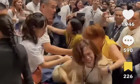 Clip "cướp" phiếu đặt cọc căn hộ: Người phụ nữ áo vàng lên tiếng