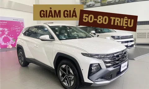 Hyundai Tucson bản đắt nhất giảm giá đến 80 triệu tại đại lý: Giá sau giảm còn 909 triệu đồng, vẫn cao hơn Territory bản tương đương
