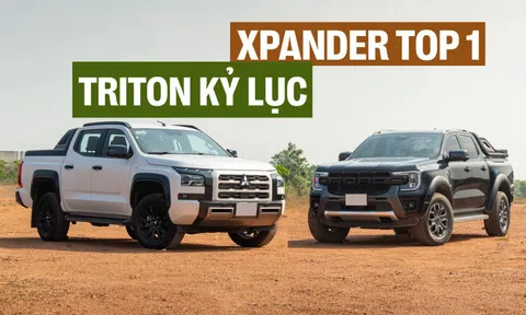 Mitsubishi lần đầu vượt Ford, lên top 3 doanh số VAMA năm nay: Xpander vượt hẳn nhóm còn lại, Triton lập kỷ lục