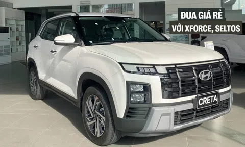 Hyundai Creta 2025 giảm giá mạnh tại đại lý: Bản 'base' còn hơn 564 triệu đồng, kịch sàn giá nhóm xe Nhật, Hàn cùng phân khúc