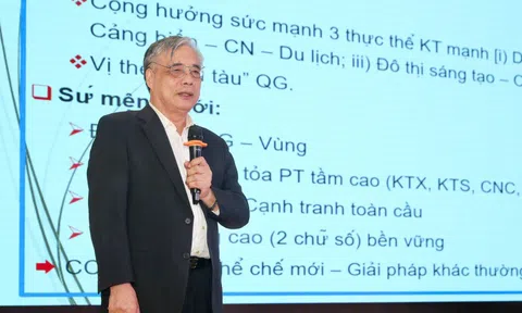 PGS-TS Trần Đình Thiên nói về tầm nhìn của TP HCM trong kỷ nguyên mới