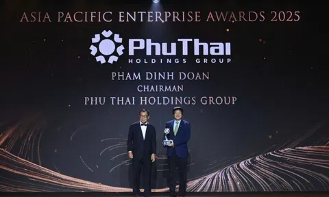 Phú Thái nhận ‘cú đúp’ giải thưởng danh giá tại APEA 2025