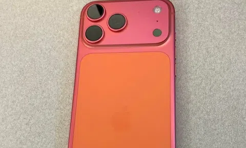 iPhone 17 Pro Max màu cam vũ trụ bất ngờ chuyển sang màu hồng