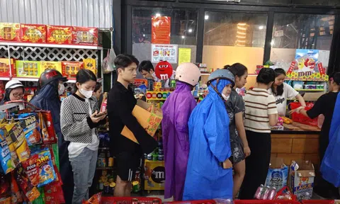 Đà Nẵng: Lo bão số 12 đổ bộ, người dân hối hả tích trữ lương thực