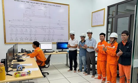 Hoàn thành toàn bộ dự án Trạm biến áp 220 kV Vũng Áng và đấu nối