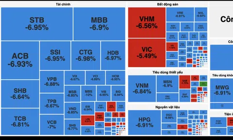 VN-Index giảm gần 80 điểm, nhóm ngành nào tác động mạnh nhất?