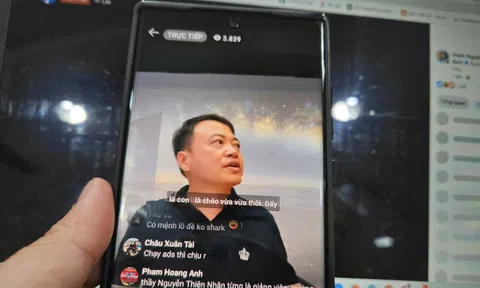 Shark Bình livestream trưa 6-10, kể chuyện sắp phá sản nhiều lần