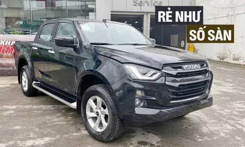 Isuzu D-Max dọn kho giảm 100 triệu đồng tại đại lý: Bản AT còn hơn 580 triệu, giá rẻ cho 'dân cày' không quan trọng mẫu mã