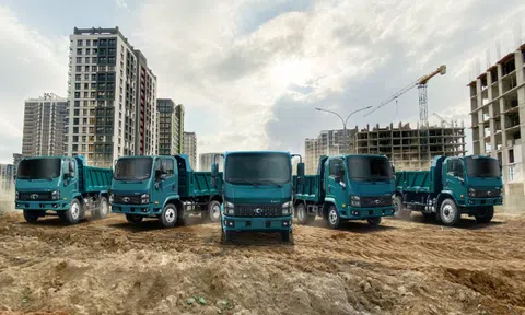 Đáp ứng nhu cầu vận tải xây dựng với xe ben THACO Linker