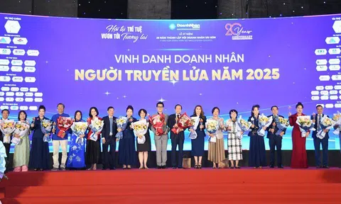 Hội Doanh nhân Sài Gòn vinh danh hàng trăm doanh nhân