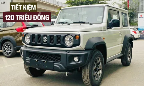 Mua Suzuki Jimny bây giờ tiết kiệm 120 triệu đồng tiền lăn bánh: Đại lý giảm giá sâu, nhiều nơi độ sẵn hầm hố để hút khách