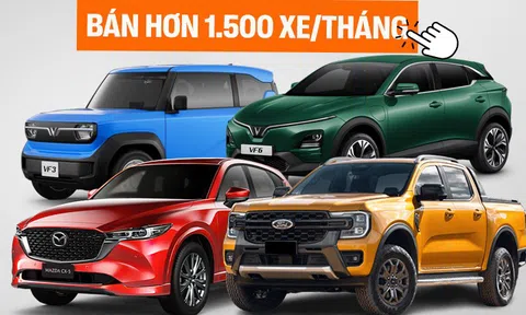 Người Việt đổ xô mua ô tô trước tháng Ngâu: 7 mẫu có doanh số hơn 1.500 xe/tháng, hơn một nửa là xe điện
