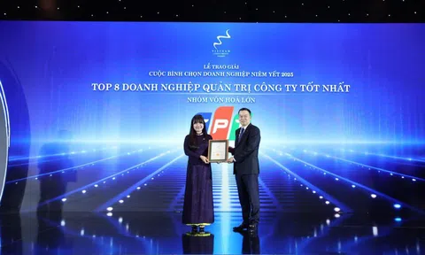 FPT đứng trong Top 8 Doanh nghiệp quản trị công ty tốt nhất
