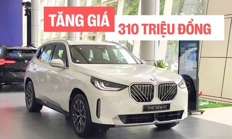 BMW X3 tăng giá hơn 300 triệu đồng nhưng vẫn rẻ hơn GLC 300, thêm cảnh báo điểm mù