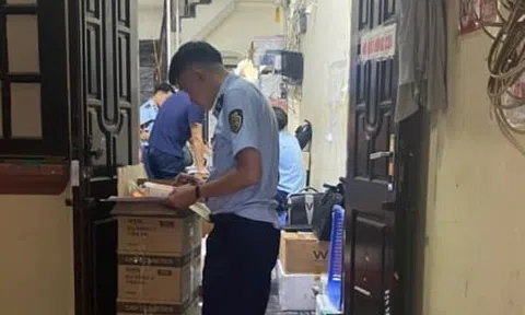 Kiểm tra 4 cơ sở kinh doanh mỹ phẩm ở Hà Nội, phát hiện 3.500 sản phẩm nhập lậu